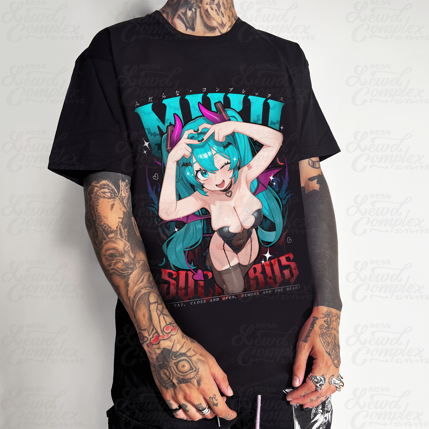 SUCCUBUS MIKU Tees (PRE-ORDER)