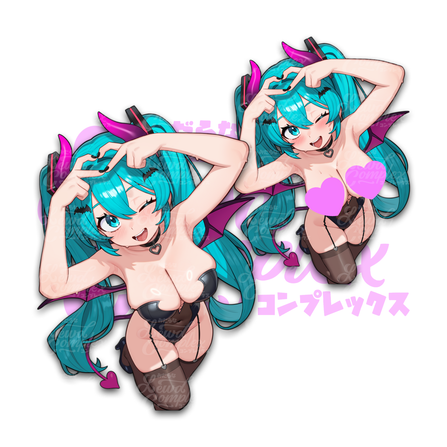 SUCCUBUS MIKU Stickers (PRE-ORDER)