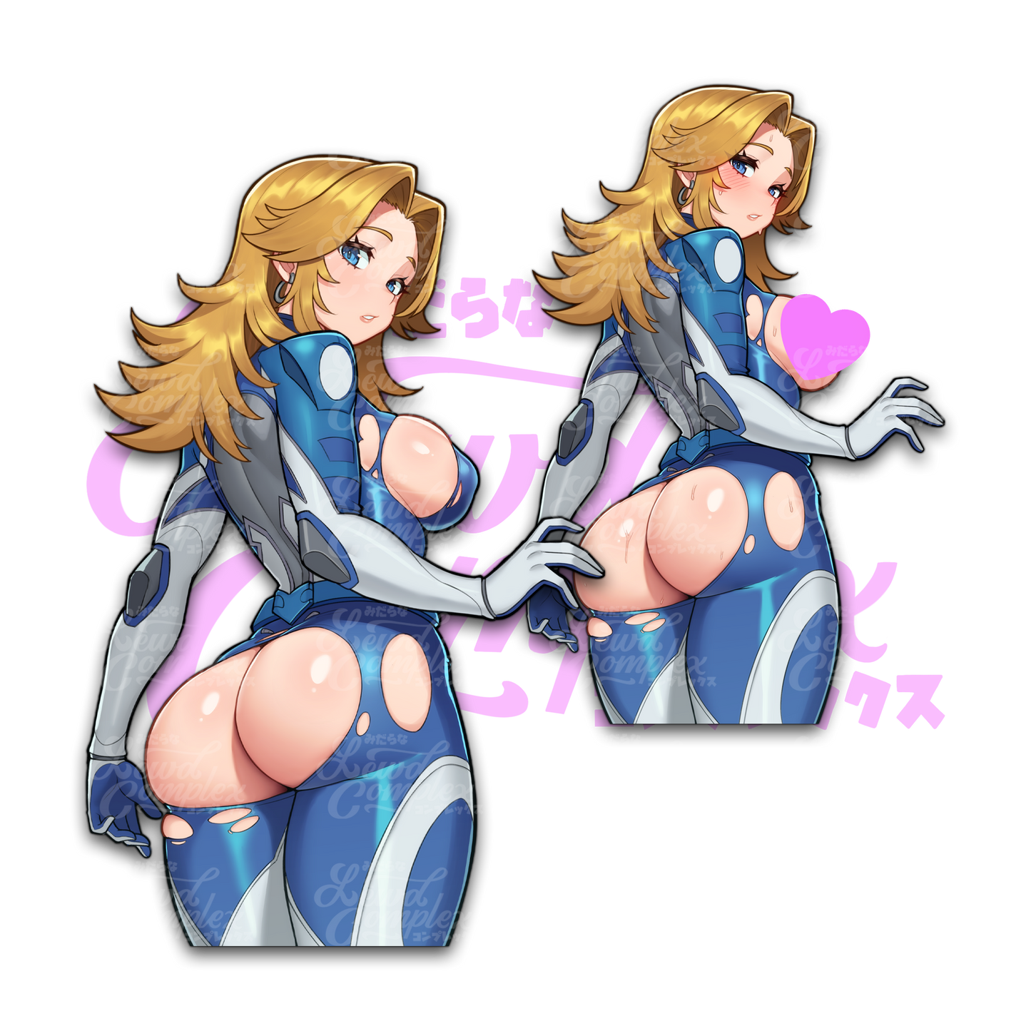 INVISIBLE WOMAN Stickers