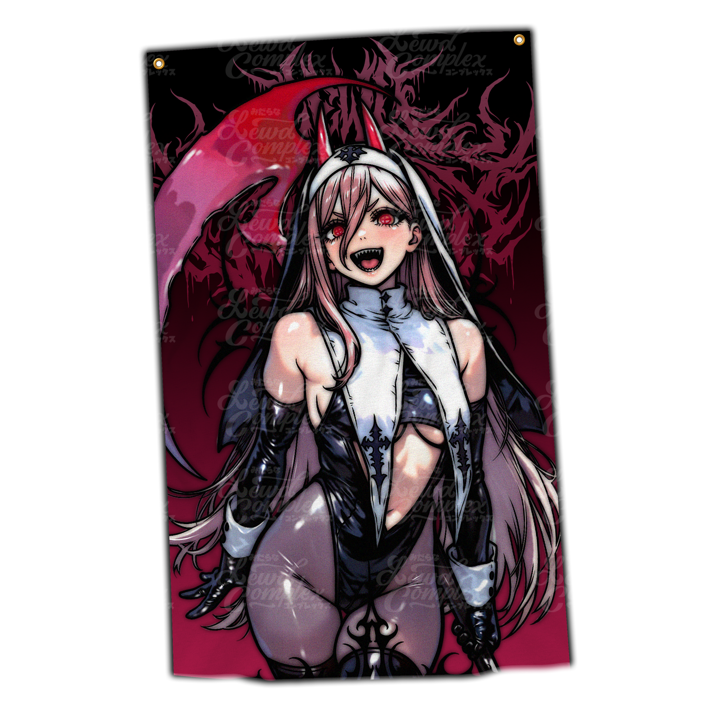 BLOOD FIEND NUN Flag