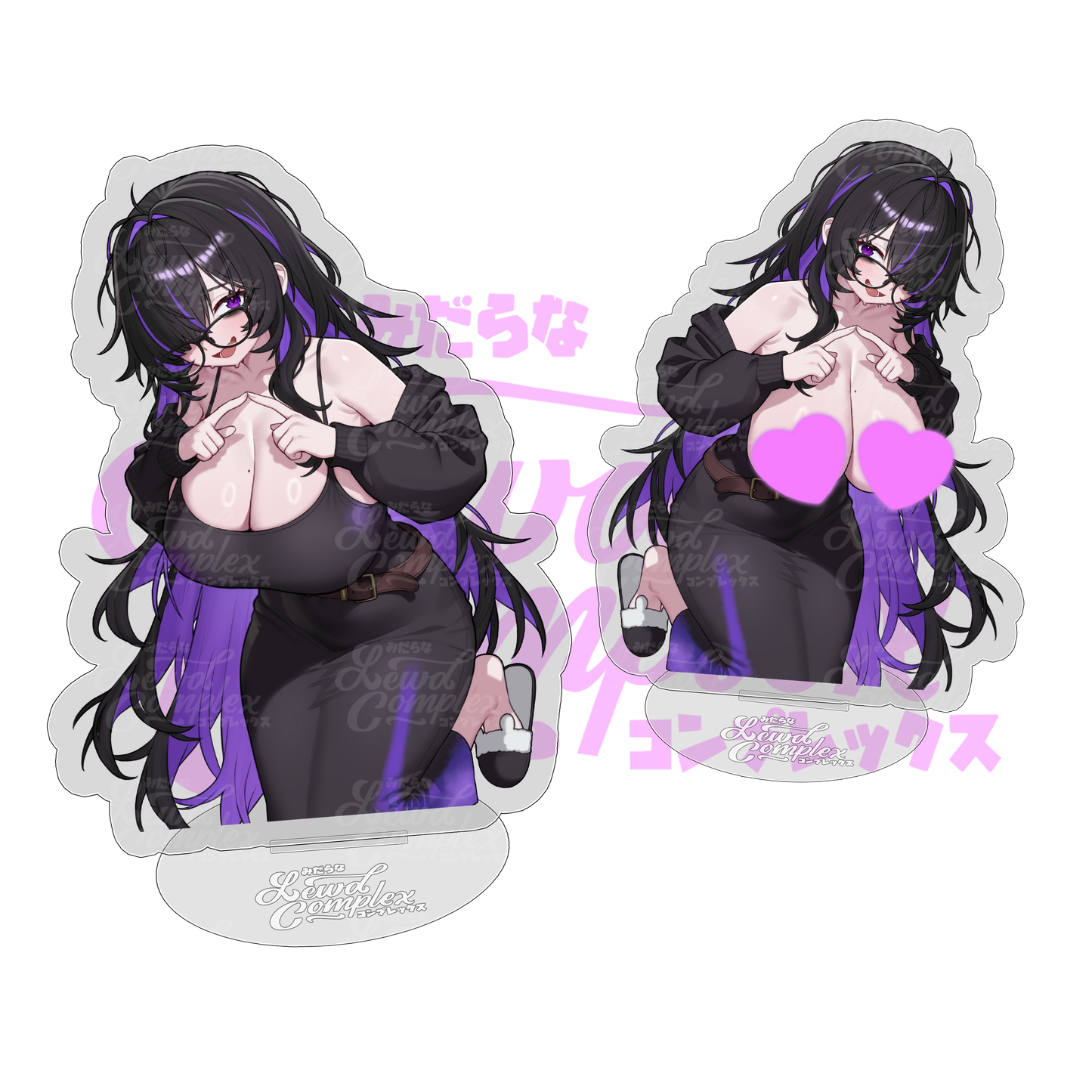 BURSTING HEART Acrylic Stand