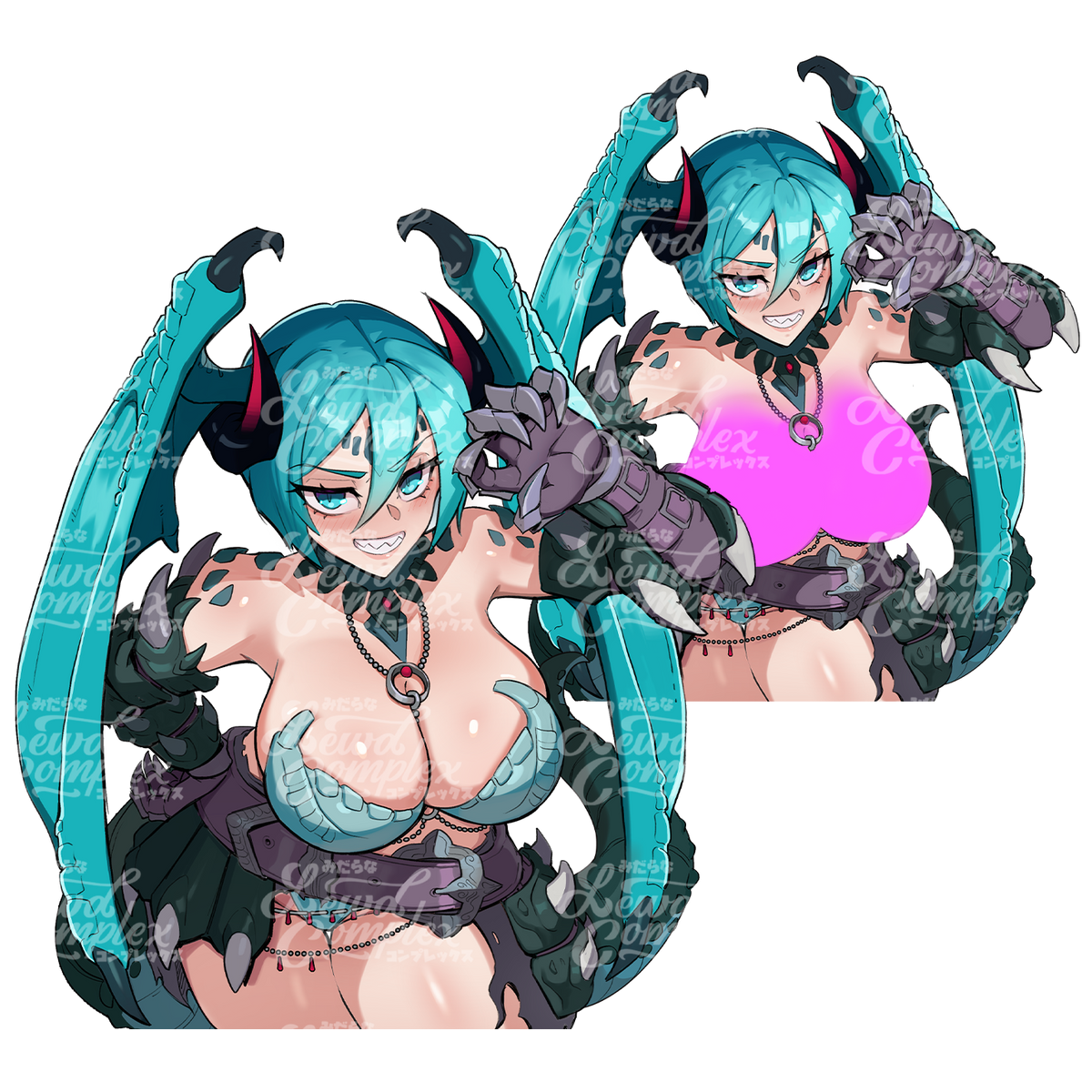 Dragon Claw Miku Stickers **Pre-Order**