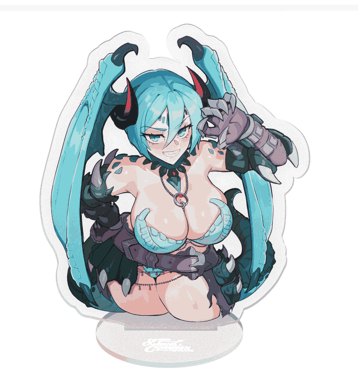 Dragon Claw Miku Acrylic Stand **Pre-Order**