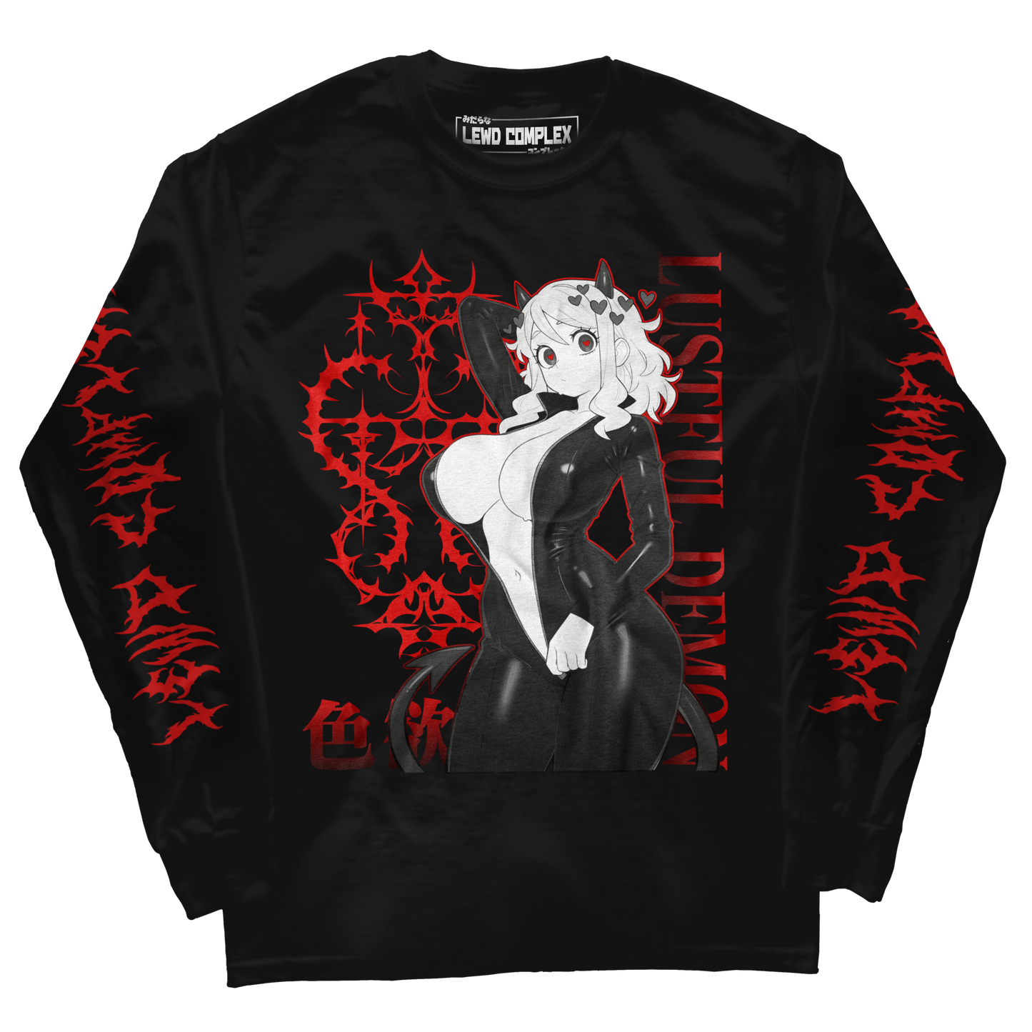 LUSTFUL DEMON Longsleeve
