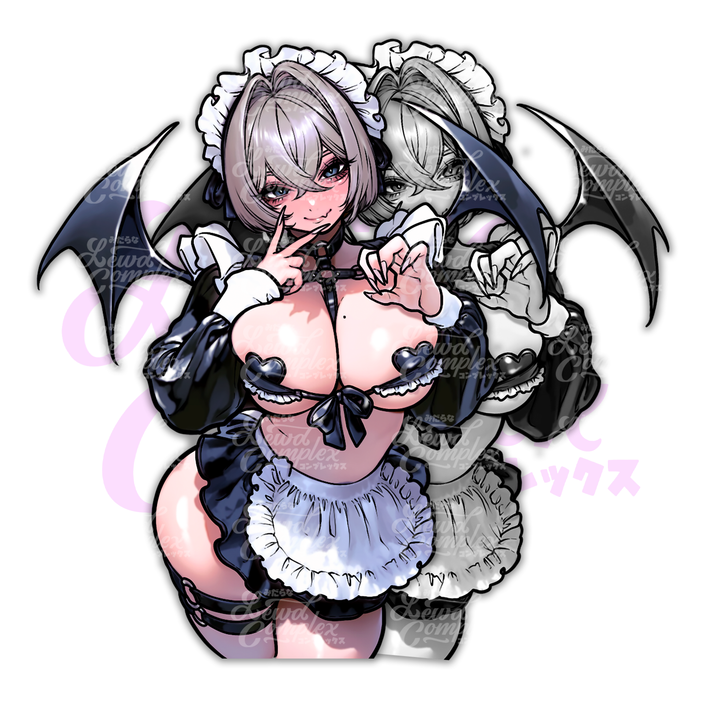 MAID SUCCUBUS Sticker