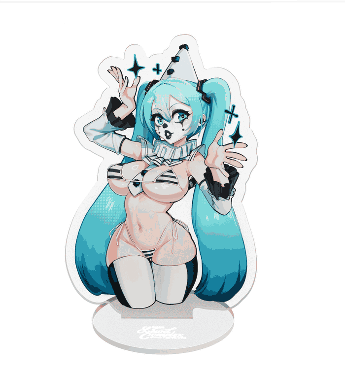 Pierrot Miku ★ Acrylic Stand *Pre-Order*