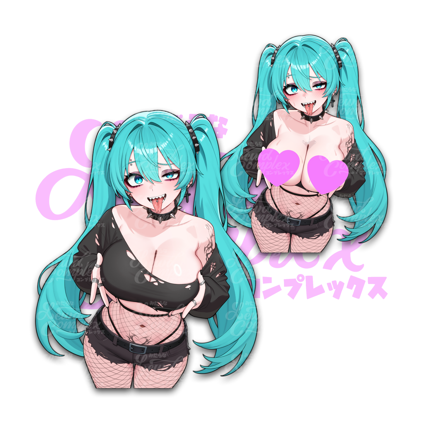 GOTH MIKU Stickers