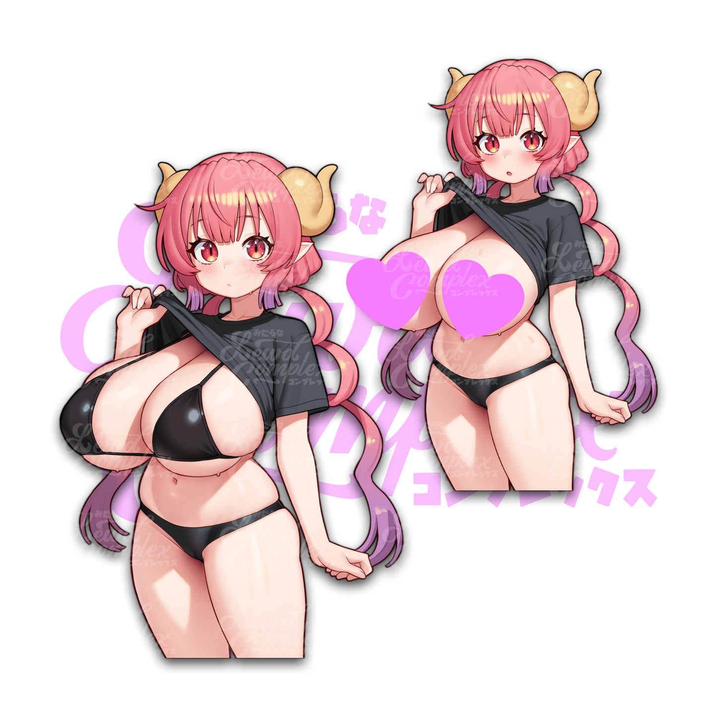 SHORTSTACK DRAGON Stickers