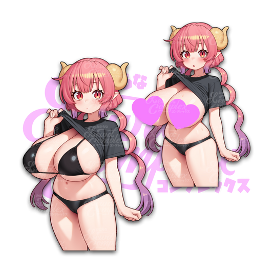 SHORTSTACK DRAGON Stickers
