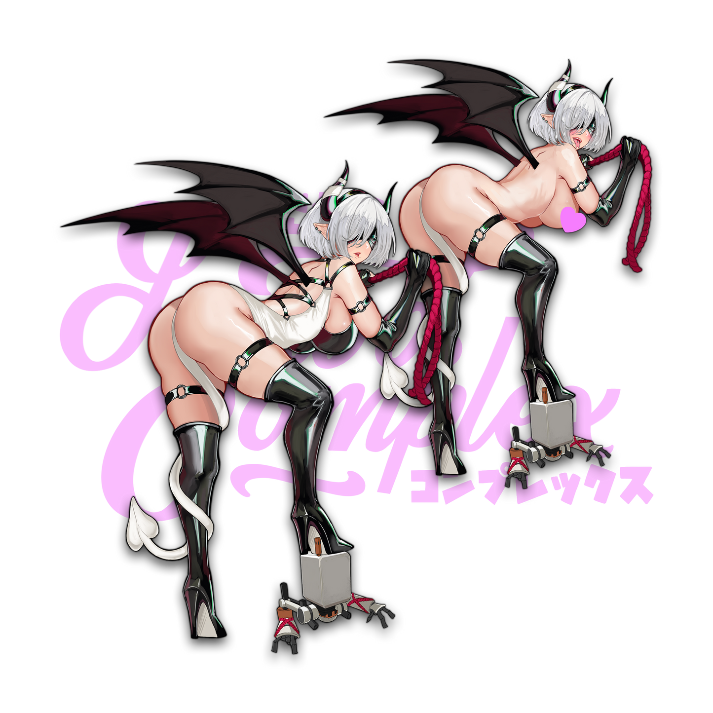 2B Succubus Stickers