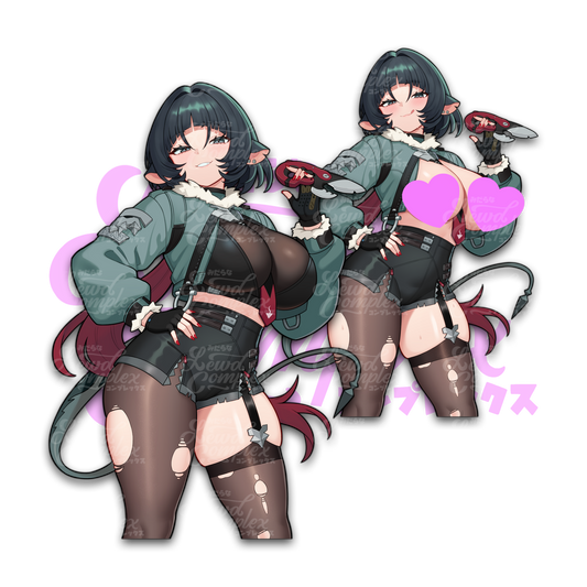 SMUG JANE DOE Stickers