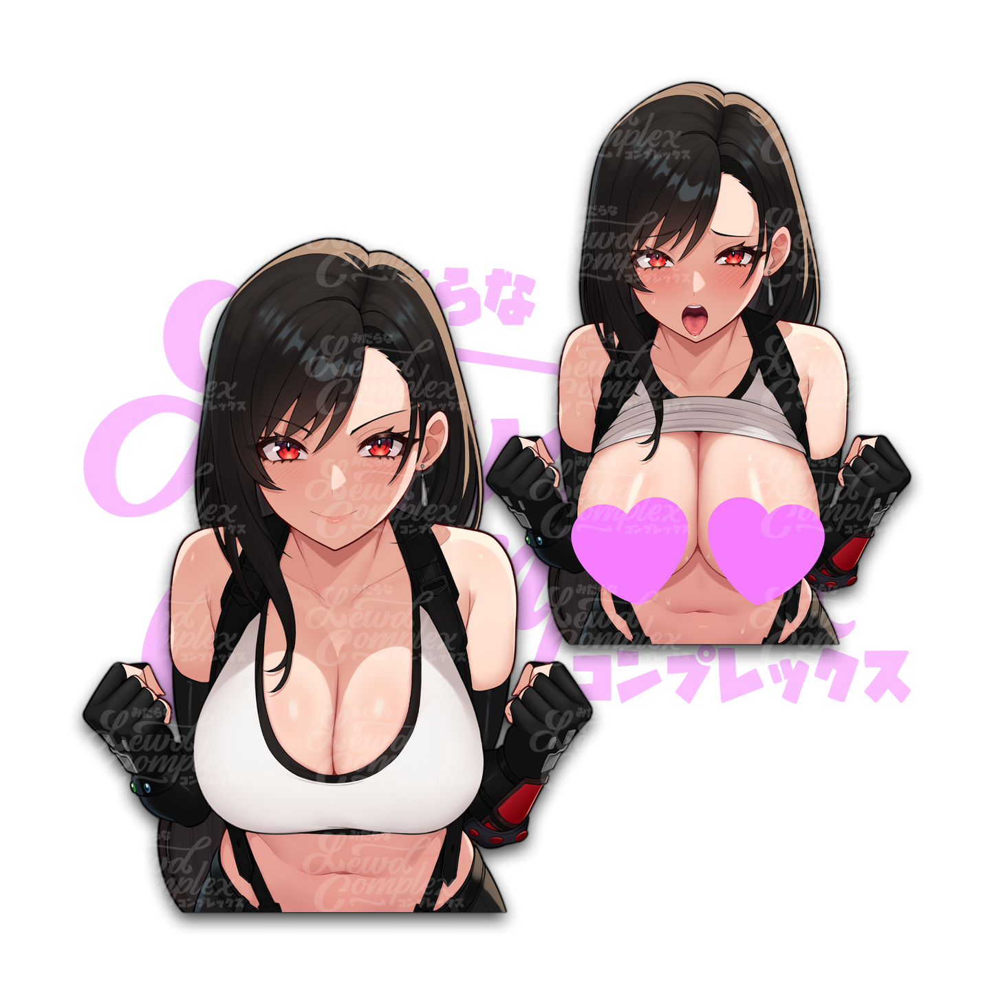 TEMPTING TIFA Stickers