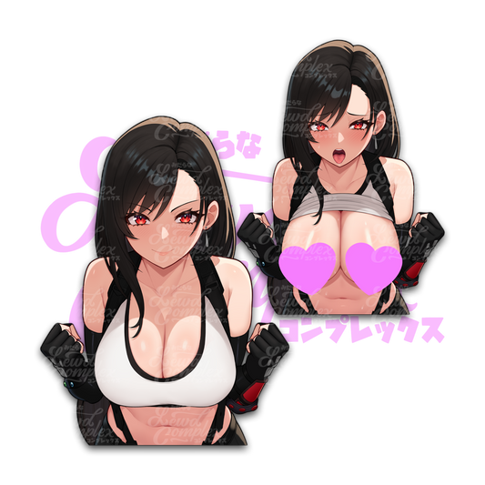 TEMPTING TIFA Stickers
