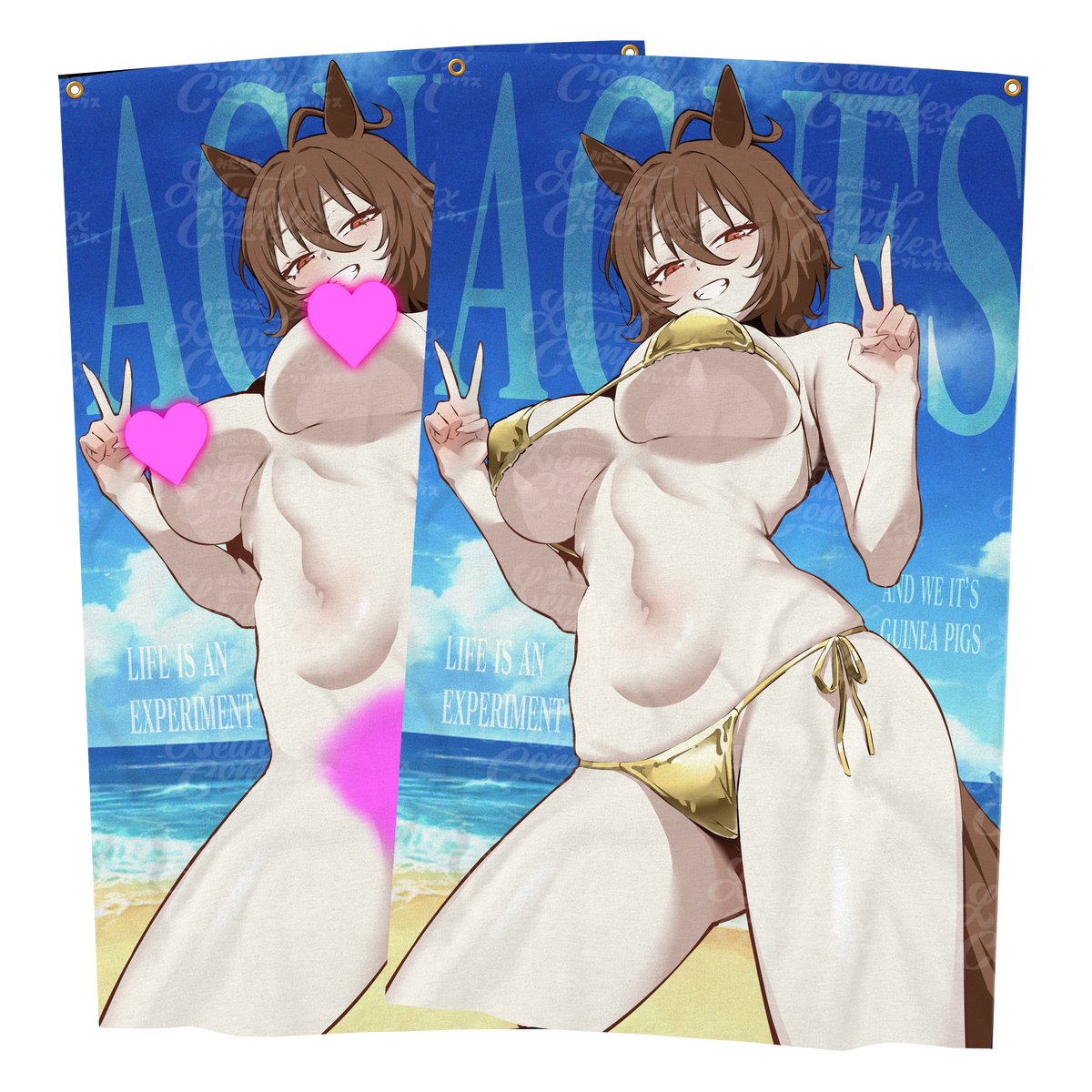 Swimsuit Agnes Flags (Kilo x LEWD) **Pre-Order**