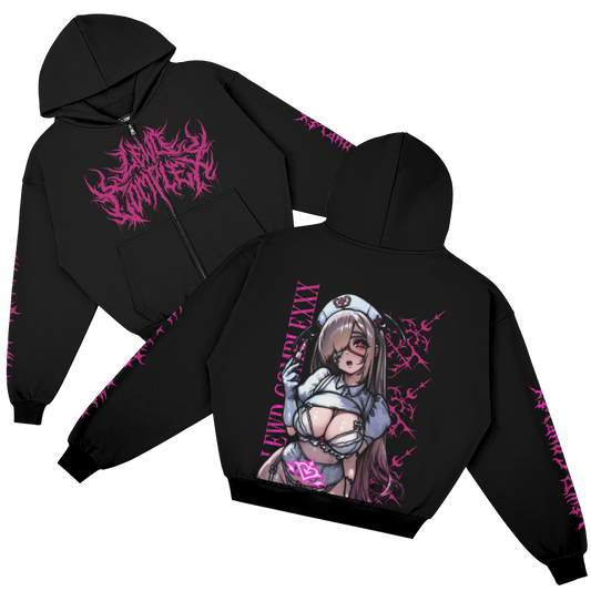 NURSE SUCCUBUS Zip-up Hoodie