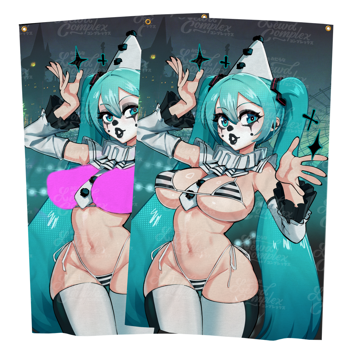 Pierrot Miku ★ Flags *Pre-Order*