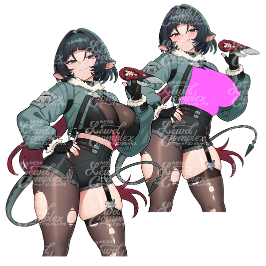 Smug Jane Doe Stickers