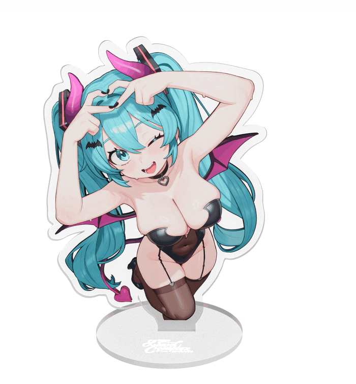 Succubus Miku Acrylic Stand