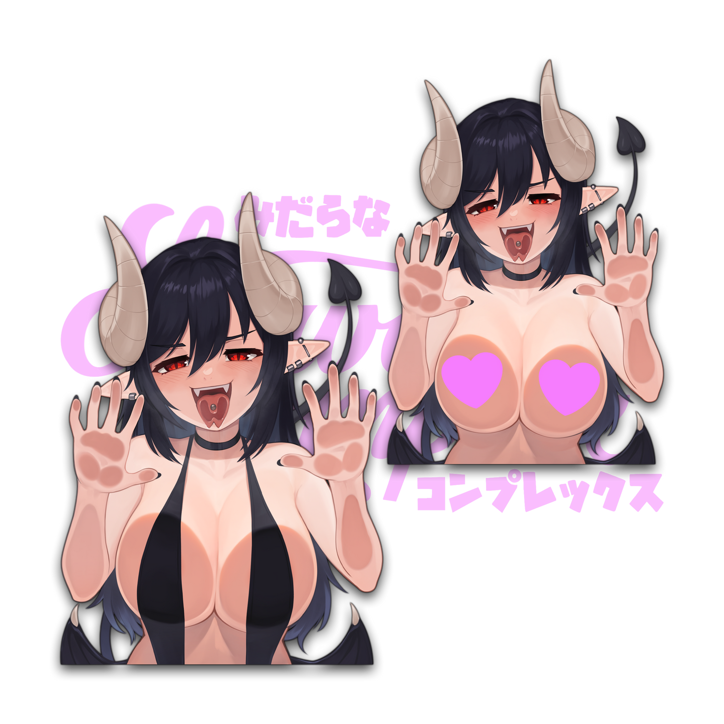 Pressed Succubus Stickers*