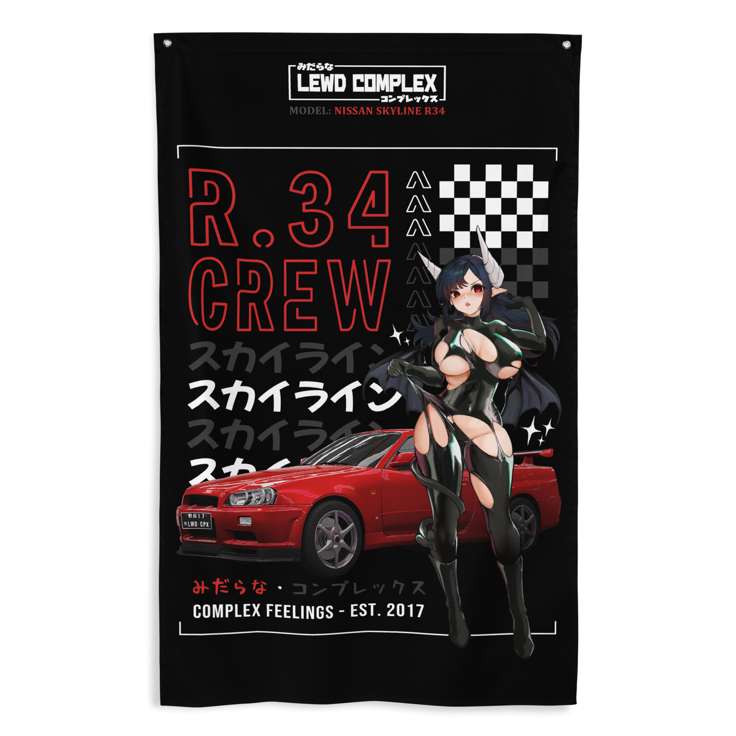 R34 CREW Flag