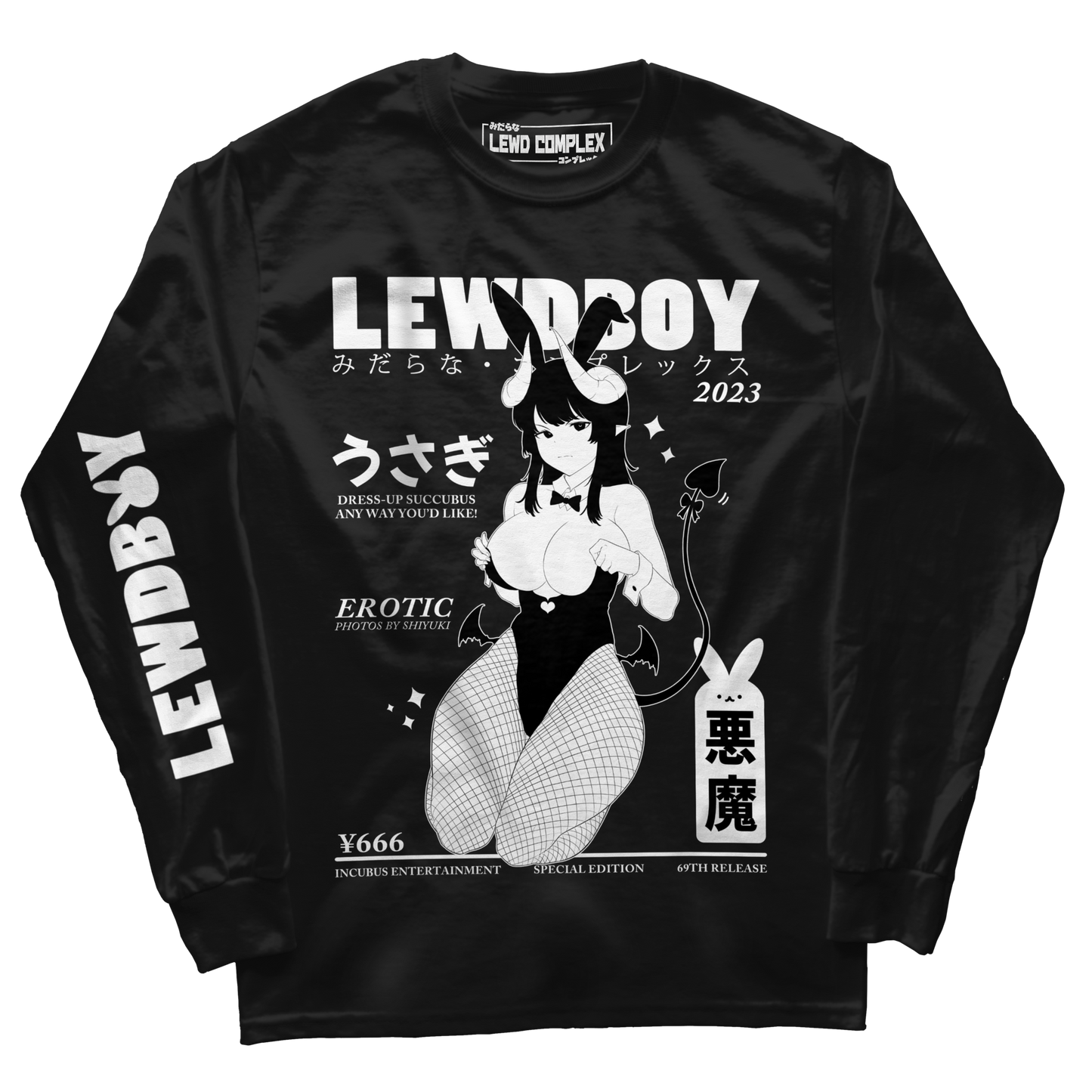[VAULT] LEWDBOY #69 Longsleeve